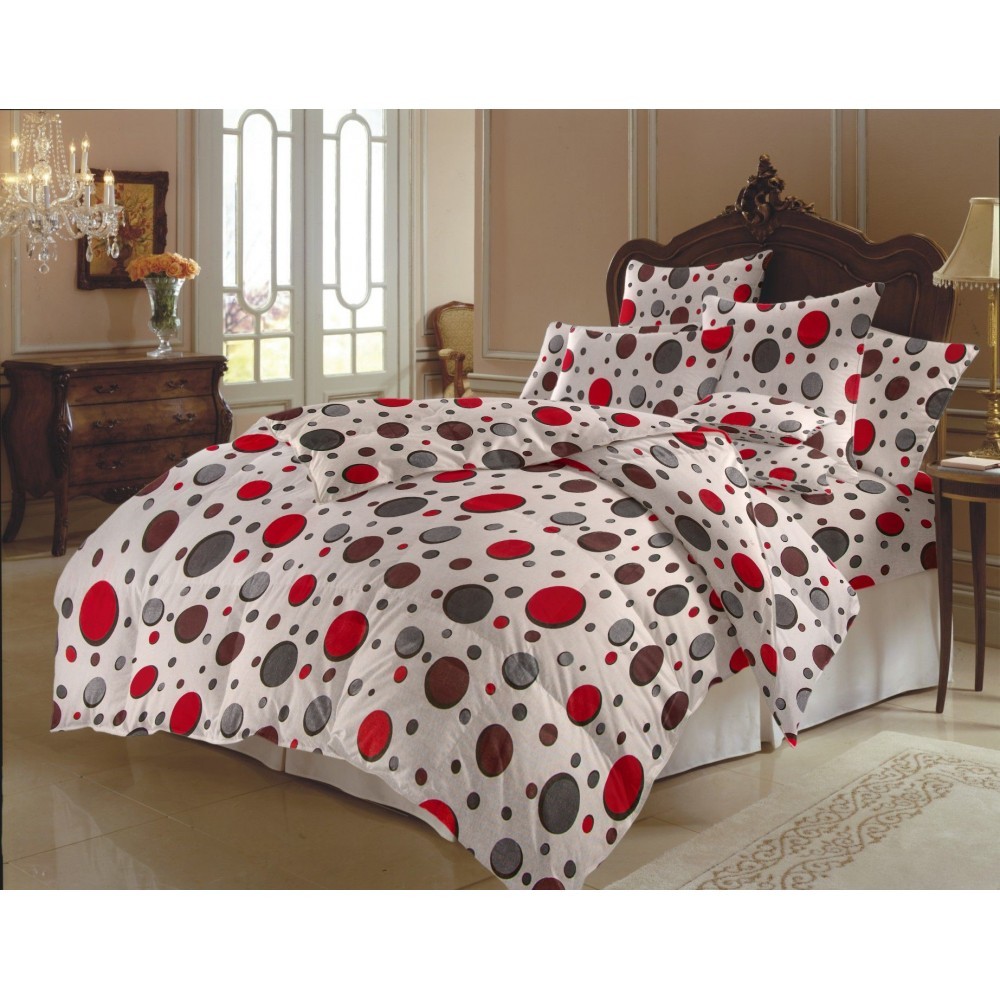 Lenjerie Pat Matrimonial 240/220 Bumbac Creponat